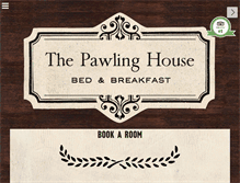 Tablet Screenshot of pawlinghouse.com